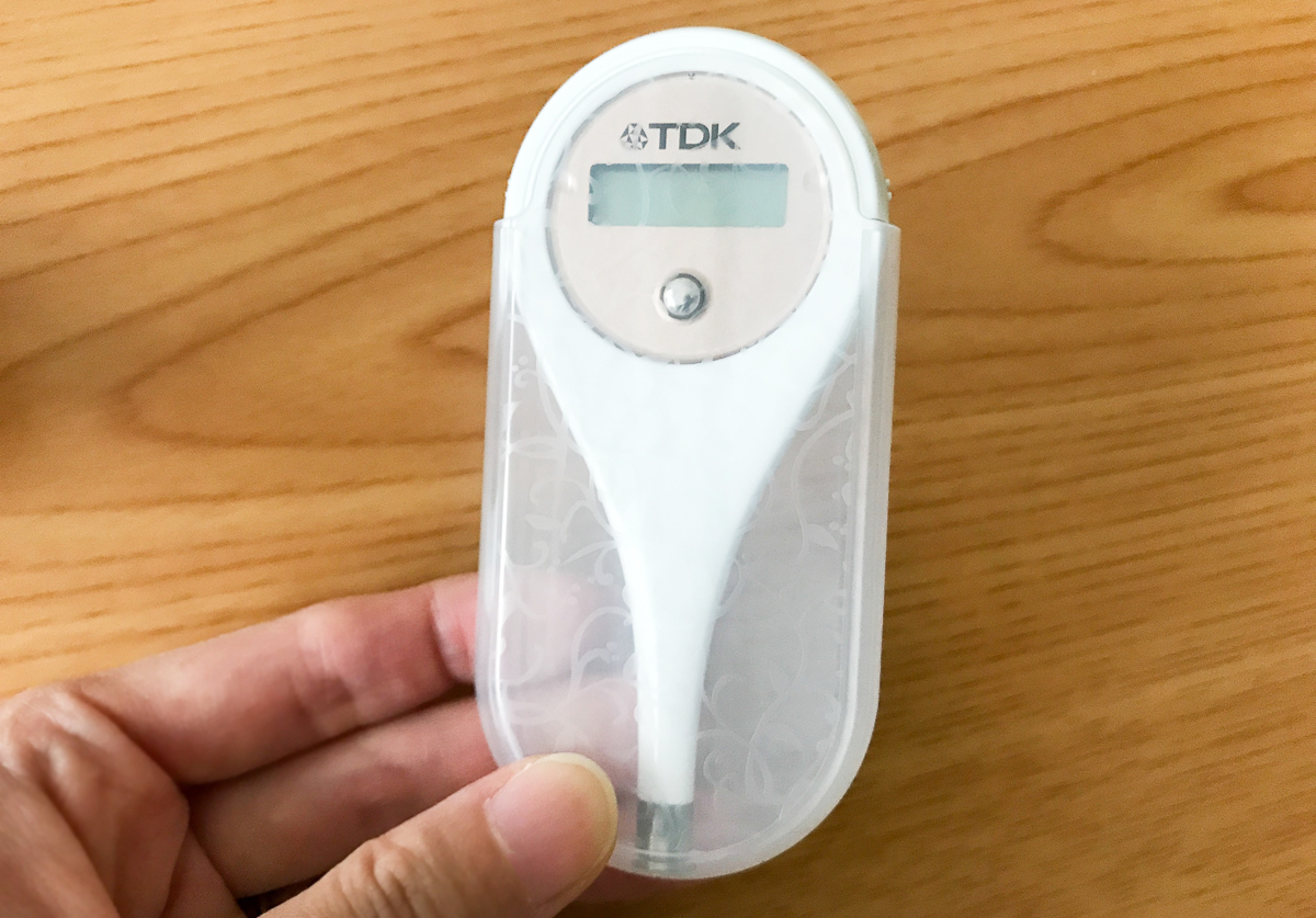 TDK婦人用電子体温計の収納ケース